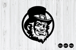 Leprechaun SVG, Leprechaun Face SVG, St Patrick&#039;s Day SVG Product Image 1