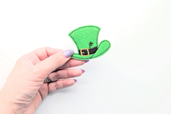St Patrick's Day Leprechaun Hat ITH Feltie Applique Embroidery