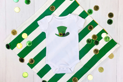 St Patrick's Day Leprechaun Hat Mini Embroidery