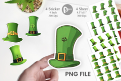 Leprechaun Hat Sticker Product Image 1