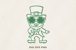 St Patricks Day SVG Bundle | Lucky Symbols Clipart PNG Product Image 12