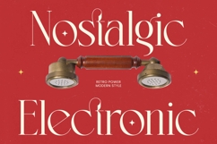 Lermith - Tall Serif Display Font Product Image 2