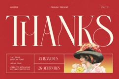 Lermith - Tall Serif Display Font Product Image 20