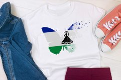 National Sublimation Art- Backgrounds Bundle. Lesotho Product Image 2