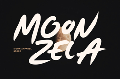 Hand Lespan - The Energy Brush Font Product Image 4