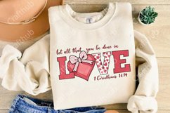 Let all that you do be in love PNG, 1 Corinthians 16:14 PNG Product Image 3