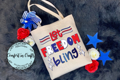 Let Freedom Bling SVG and Sublimation design Product Image 4