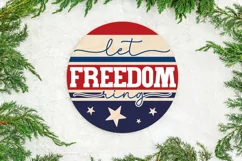 Let freedom ring SVG Design,Fourth of July SVG,July 4th SVG Product Image 2