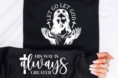 Let Go, Let God SVG Design Product Image 2