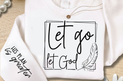 Let Go Let God SVG Design Product Image 2