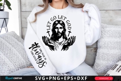 Let Go, Let God SVG Design Product Image 1