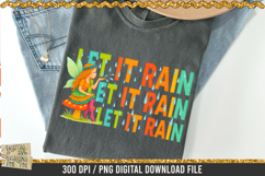 Let It Rain PNG | Cute Summer Fairy on Mushroom Clipart Product Image 3