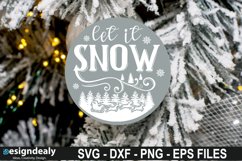Christmas Round Signs Bundle - High-Quality Cut Files Product Image 6