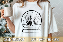 Let it snow SVG cut file Product Image 2