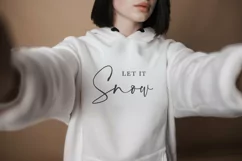 Let it Snow Mug SVG | Cosy Winter Sweater SVG Cut File Product Image 4