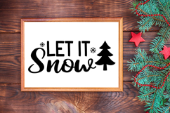 Farmhouse Christmas Sign SVG Bundle | Holiday Decor Sign SVG Product Image 9