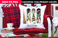 Let it Snow Sublimation Design