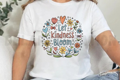Let Kindness Bloom Sublimation PNG Product Image 2