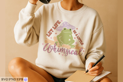 Let Life Be a Little Whimsical SVG PNG T-shirt Design Product Image 3