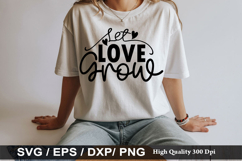 Let Love Grow - House Plant SVG Design Product Image 1