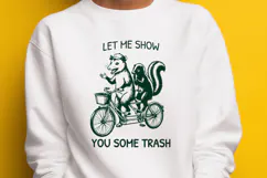 Funny Opossum and Skunk SVG - Let Me Show You Some Trash PNG Product Image 3