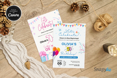 Let's Celebrate Invitation Canva Template Product Image 7