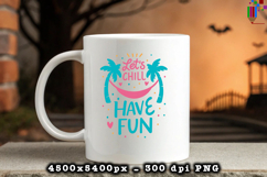 Let s Chill Have Fun PNG Tropical Hammock Summer Quote