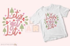 Funny Christmas Quotes SVG T-shirt Design Product Image 2