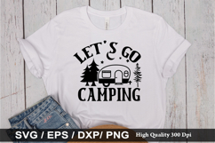 Camping SVG Design - Camping T-Shirt Design Product Image 4