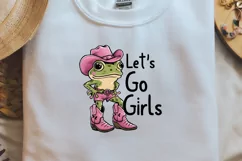 Funny Frog Lets Go Girls, Let's go girls Product Image 1