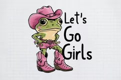 Funny Frog Lets Go Girls, Let's go girls Product Image 2