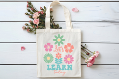 Let&#039;s Learn Today SVG | Boho Teacher SVG | Teacher PNG Product Image 3