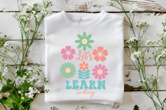 Let&#039;s Learn Today SVG | Boho Teacher SVG | Teacher PNG Product Image 5