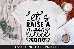let's raise a little cane SVG - Funny Christmas Dog Sayin De Product Image 1