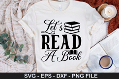 Let&#039;s Read a Book - Halloween Dog SVG Design Product Image 1