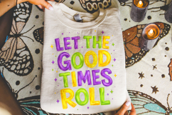 Let The Good Times Roll PNG, Mardi Gras PNG Sublimation Product Image 3