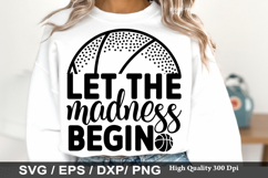 Basketball SVG Design - Little brother biggest fan Product Image 4