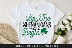 Let The Shenanigans Begin SVG - St. Patrick&#039;s Day Design Product Image 1