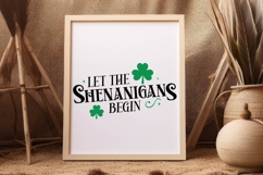 Let The Shenanigans Begin Sign SVG Design Product Image 3