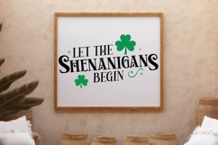 Let The Shenanigans Begin Sign SVG Design Product Image 2