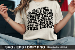 Inspirational SVG Design - let them judge you misunderstand Product Image 5