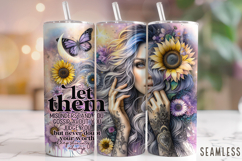 Motivational Tumbler, Inspirational Tumbler, Affirmations Product Image 1