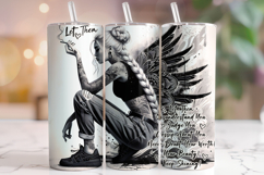 Let Them Motivational Tumbler Wrap, Inspirational Tumbler Product Image 1