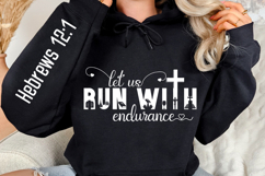 Let Us Run With Endurance Sleeve SVG Design Product Image 3