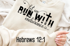Let Us Run With Endurance Sleeve SVG Design Product Image 2