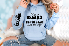 Let your dreams be your north star lead the way Sleeve SVG Product Image 3