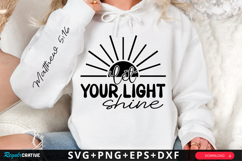 Let Your Light Shine SVG Design Product Image 1