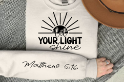 Let Your Light Shine SVG Design Product Image 2
