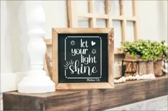 Let your light shine let you| Christian SVG Product Image 3