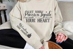 Let Your Passion Ignite Your Soul Sleeve SVG Design Product Image 2